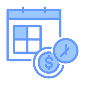 Instalment, Debt, Payment, Term, Loan, Installment Plan, Calendar, Money, Payment Day  icon