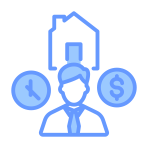 Obligation, Refinance, Debt, Mortgage, Investment, House, Credit icon