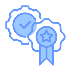 Quality Assurance, Reputation, Quality, Reliable, Trusted, Recommend, Assurance, Best icon