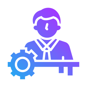 Key Person, People, Human, Key,  User, Management icon