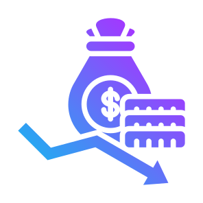 Money Loss, Money, Coin, Loss, Crisis, Bankruptcy icon