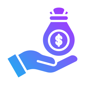 Venture, Dollar, Investment,  Money Bag, Fund, Money icon