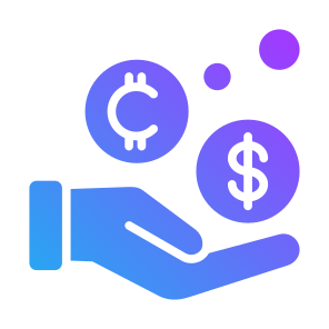 Currency, Digital Money, Digital, Money, Crypto, Coins icon