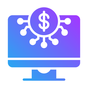 Digital Economy, Digital, Fintech, Digital Currency, Technology, Money   icon