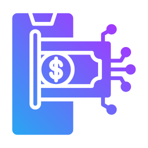 Digital Money, Digital, Money, Technology, Digital Currency, Digital Payment icon
