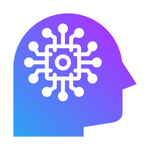 Machine Learning, Machine, Artificial Intelligence, Chip, Technology icon