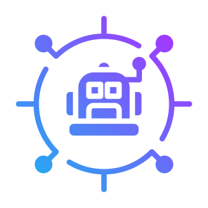 Robotics, Robots, Assistant, Digital, Future, Technology icon