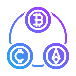 Crypto, Bitcoin, Coin, Ethereum, Currency icon