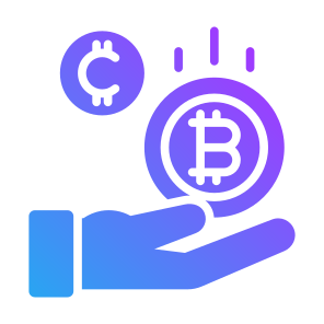 Cryptocurrency, Get Money, Funding, Crypto, Business, Finance, Profit, Bitcoin, Payment, Coin  icon