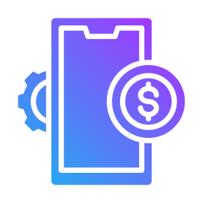 Fintech, Banking, Transaction, Money, Technology, Business, Finance, System  icon
