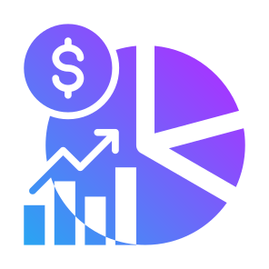 Statistics, Investment, Management, Financial, Profits icon