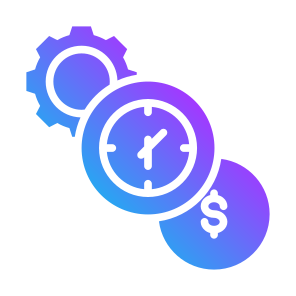 Time Is Money, Money, Time And Date, Efficiency, Productivity icon