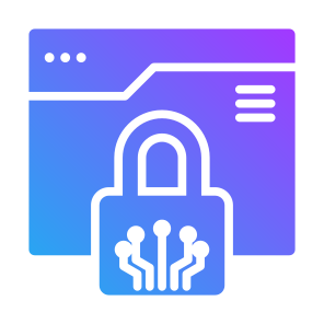 Web Security, Internet, Security, Padlock, Website, Protection, Safety, Connection icon