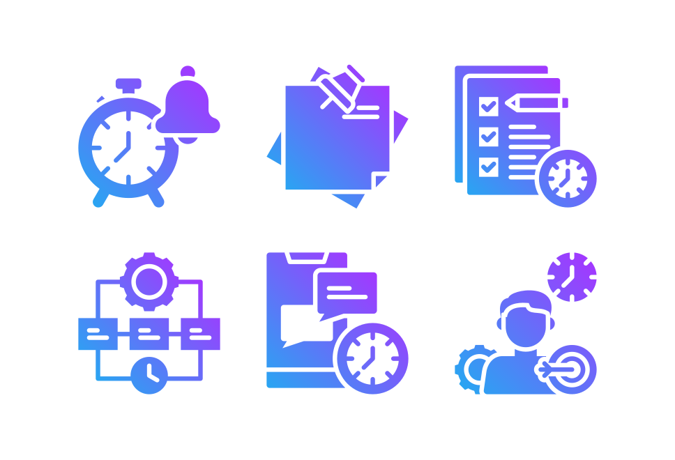 Time Management Large Set Preview