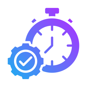 Efficiency, Time, Optimization, Effectiveness, Output, Time Management, Productivity, Performance icon