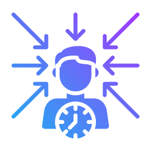 Focus, Worker, Employee, Time Management, Concentration icon