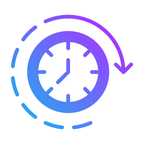 Long Time, Watch, Duration, Clock, Running Time, Time Passing, Circular Arrow, Restore icon
