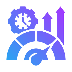 Productivity, Effective, Process Improvement, Growth, Performance icon