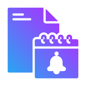 Reminder, Task, Deadline, Schedule, Alarm, List, Organization icon