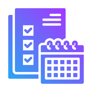 Schedule, Calendar, Time, Clock, Timetable, Date, Organization, Administration icon