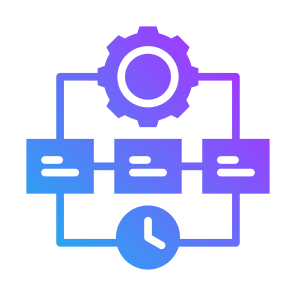 Timeline, Time,  Workflow, Project, Planning, Development, Clock, Organizing icon