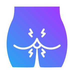 Hemorrhoid, Anus, Gluteus, Illness, Sickness  icon