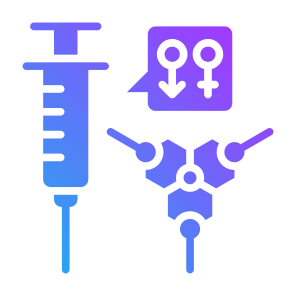 Hormone Therapy, Treatment, Injection, Hormones, Gene  icon