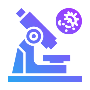 Research, Cancer, Observation, Cell, Microscope  icon