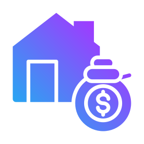 Home Finance, Money, Real Estate, Cost, Mortgage  icon