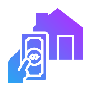 Payment, Cash, Property, Loan, Mortgage  icon