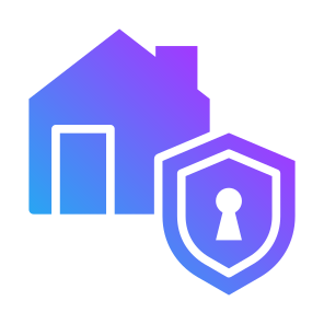 Security, Shield, Home, Protection, Insurance icon