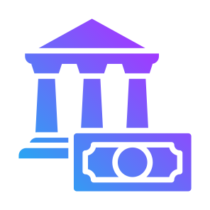 Deposit, Bank, Cash, Saving Money, Savings  icon