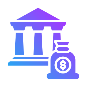 Deposit, Bank, Money, Saving Money, Money Bag icon