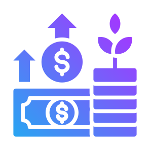 Financial Growth, Finance, Profit, Growth, Money icon