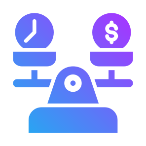 Balance, Time Is Money, Money, Time, Weight Scale icon