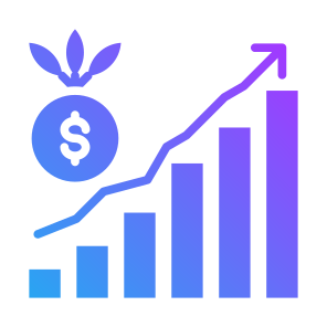 Growth, Investment, Grow Up, Profit, Money  icon