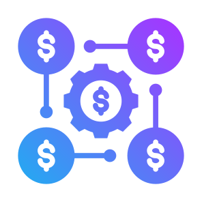 Money Management, Cost Effectiveness, Process, Allocation, Money icon
