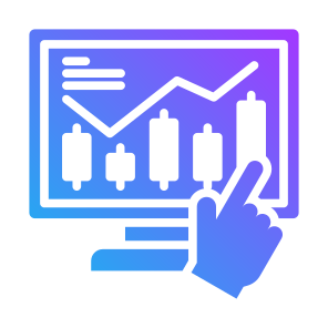 Trading, Trader, Stock Market, Candlestick Chart, Stock Exchange   icon
