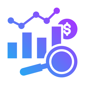 Analyzing, Search, Statistics, Analysis, Analytics icon