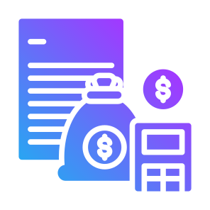 Financial,  Accounting, Planning, Cost, Expense icon