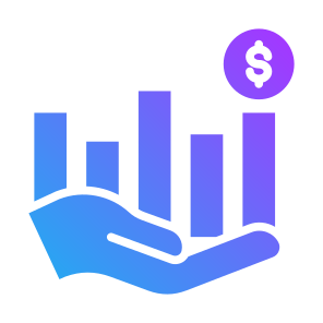 Investing, Statistics, Growth, Management, Money, icon