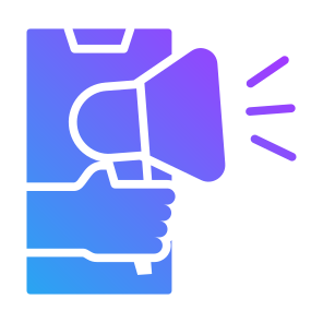Marketing, Online Marketing, Megaphone, Campaign, Promotion icon