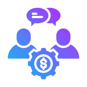 Communication, Discussion, Consulting, Consultation, Negotiation, Finance icon