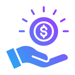 Earning, Money, Wage, Income, Salary, Ebitda icon