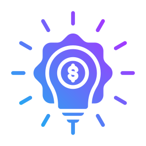 Financial Idea, Financial, Idea, Money, Management, Innovation icon