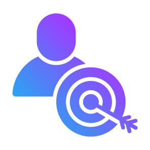 Goal, Target, Personal, Focus, Aim, Mission icon