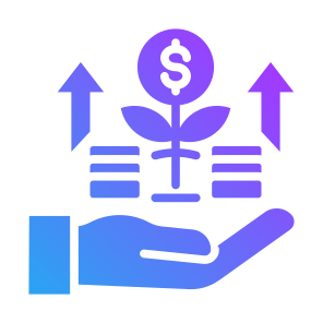 Income, Money, Financial, Investment, Growth, Increase icon