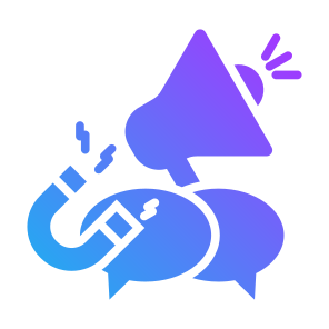 Marketing, Communication, Campaign, Advertising, Promotion, Publicity  icon