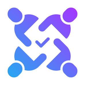 Teamwork, Employee, Group, Team, Trusted, Verified icon