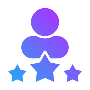 Experience, People, Rating, Feedback, Customer Experience   icon